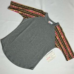 NWT - Kids LuLaRoe Sloan shirt - size 6